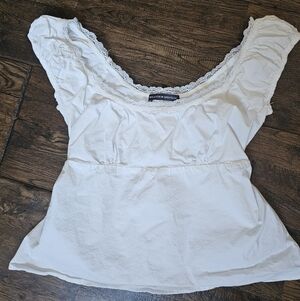 Brandy MELVILLE WHITE TOP SIZE ONE SIZE